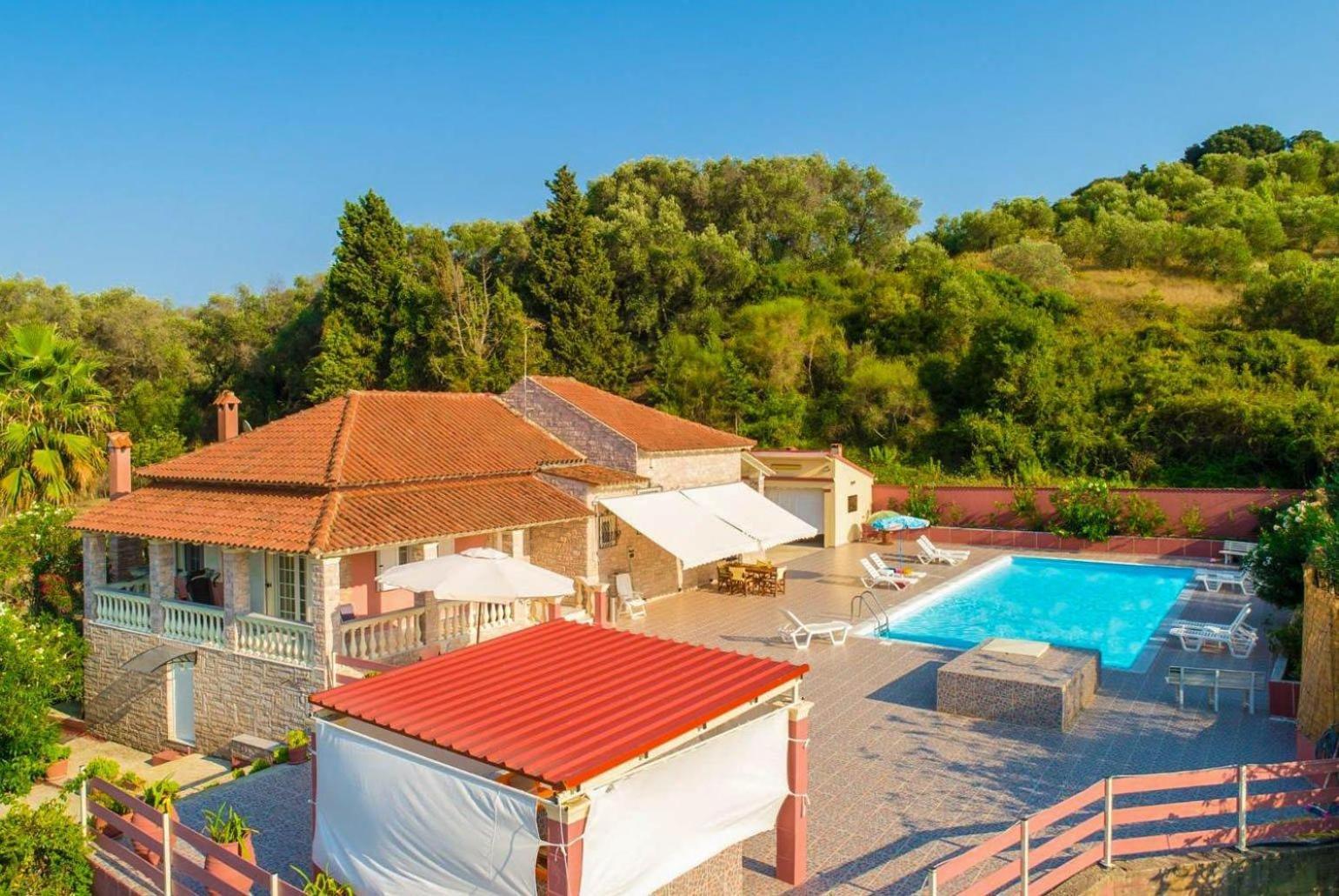 Villa Psaropouli Dragotiná Exteriör bild