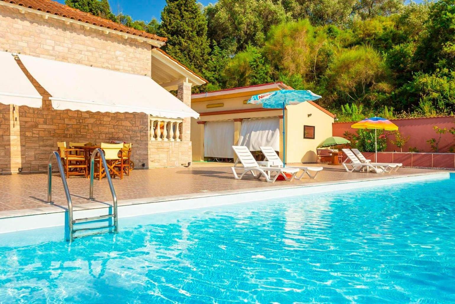 Villa Psaropouli Dragotiná Exteriör bild