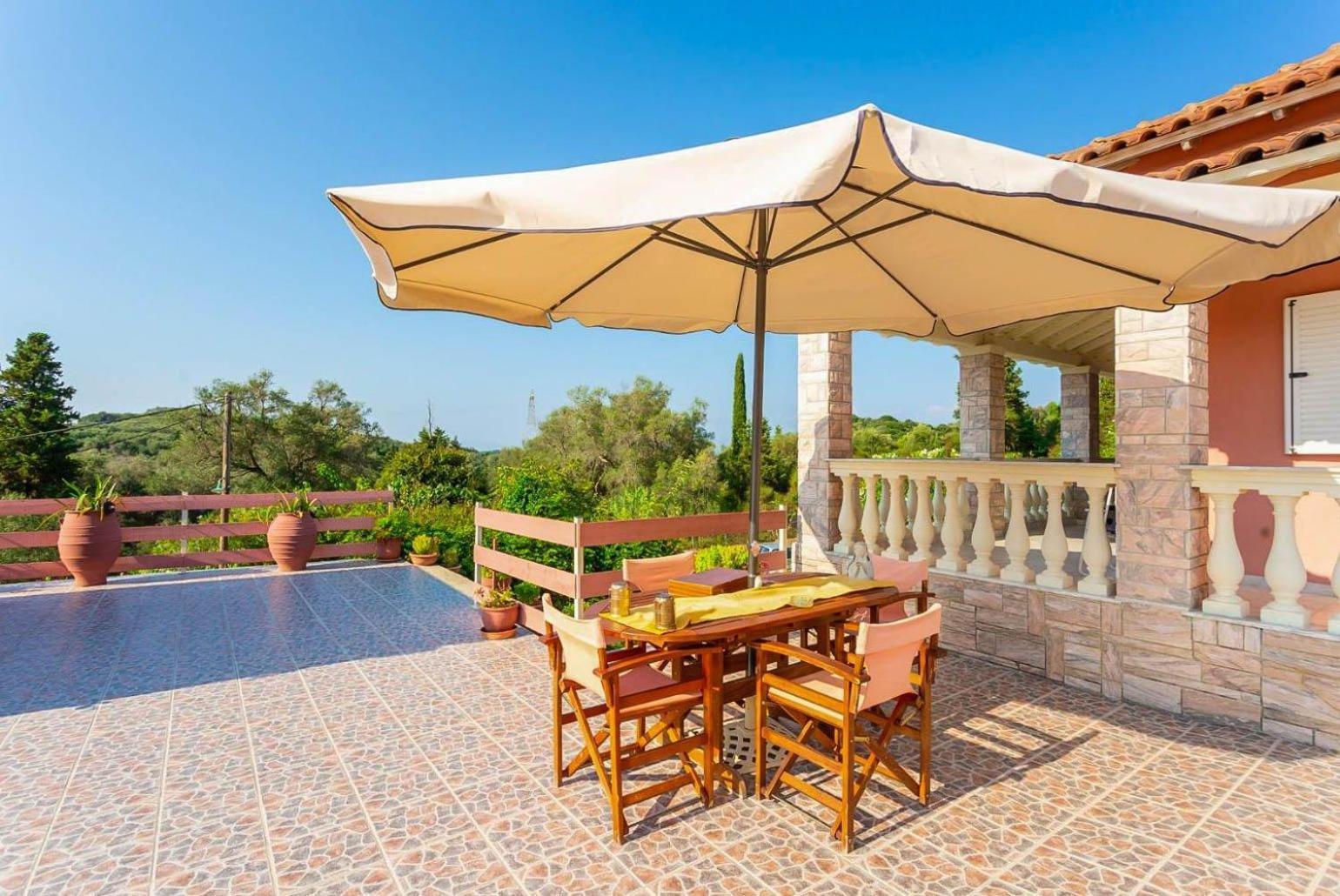 Villa Psaropouli Dragotiná Exteriör bild